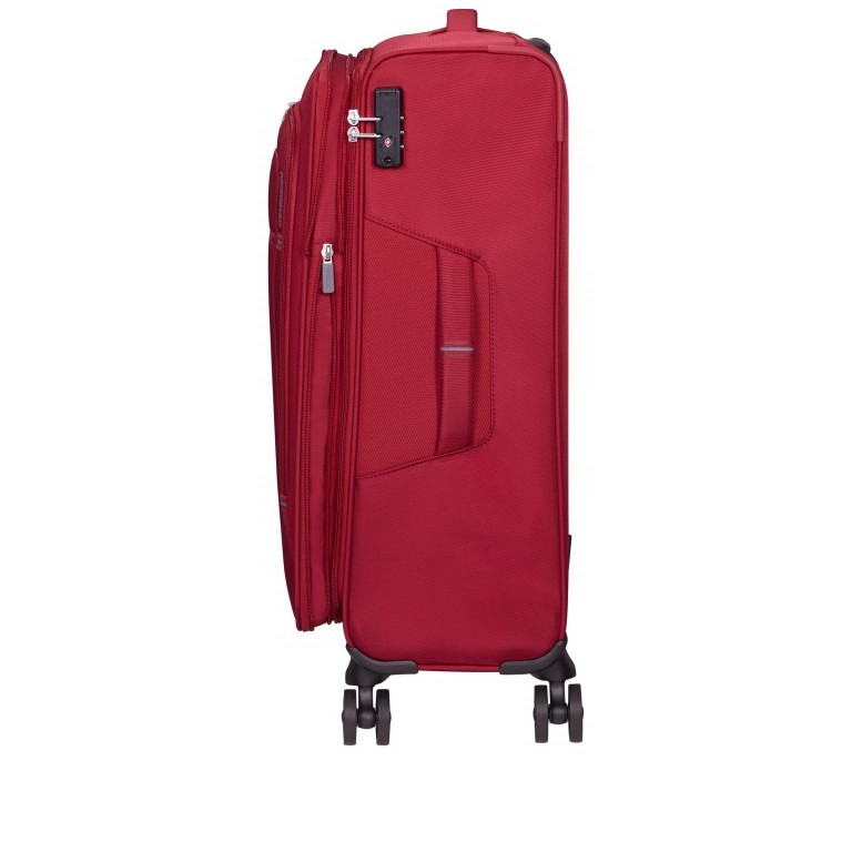 Trolley Crosstrack 67 cm Red Grey, Farbe: rot/weinrot, Marke: American Tourister, EAN: 5400520065605, Abmessungen in cm: 42x67.5x27.5, Bild 7 von 8