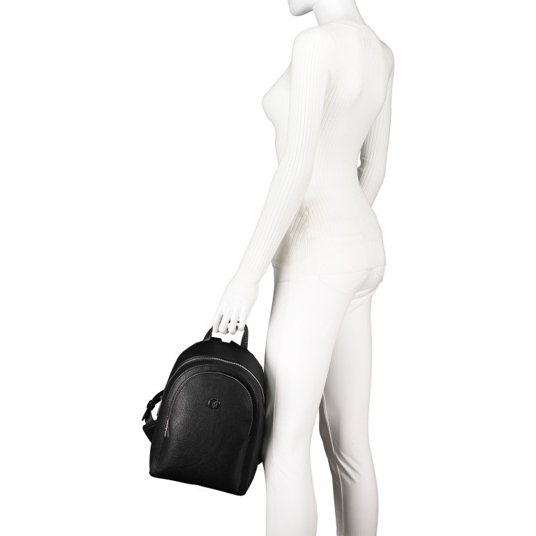 Rucksack Core Backpack, Farbe: schwarz, Marke: Tommy Hilfiger, EAN: 8719862799206, Abmessungen in cm: 21x31x14, Bild 5 von 7