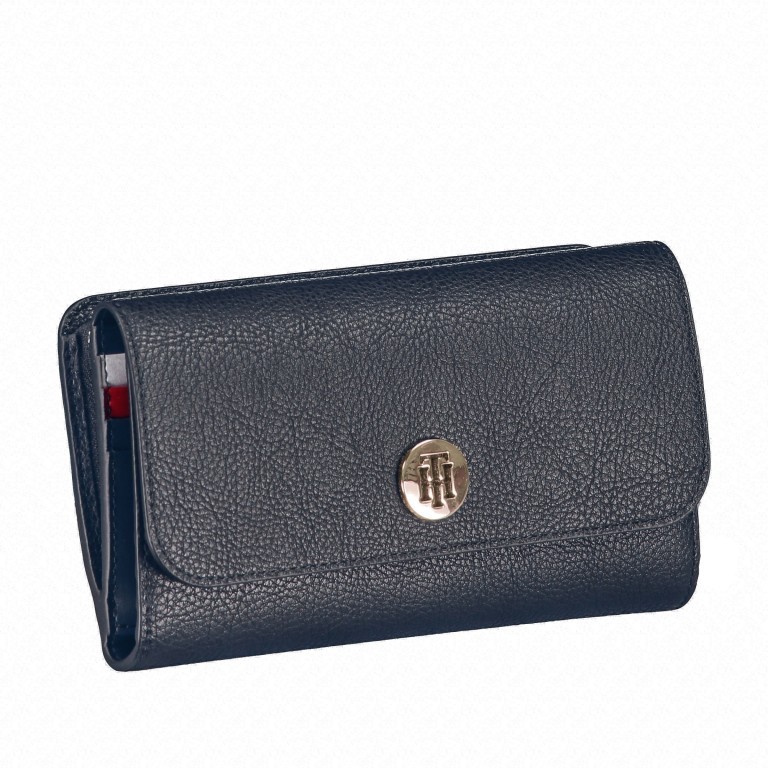 Geldbörse Core Wallet L Corporate, Farbe: blau/petrol, Marke: Tommy Hilfiger, EAN: 8719862799244, Abmessungen in cm: 20.3x10.2x2.5, Bild 2 von 7