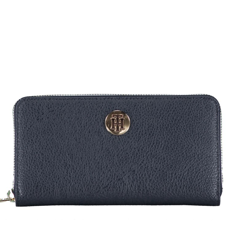 Geldbörse Core Wallet L Corporate, Farbe: blau/petrol, Marke: Tommy Hilfiger, EAN: 8719862804900, Abmessungen in cm: 19x10x2, Bild 1 von 4