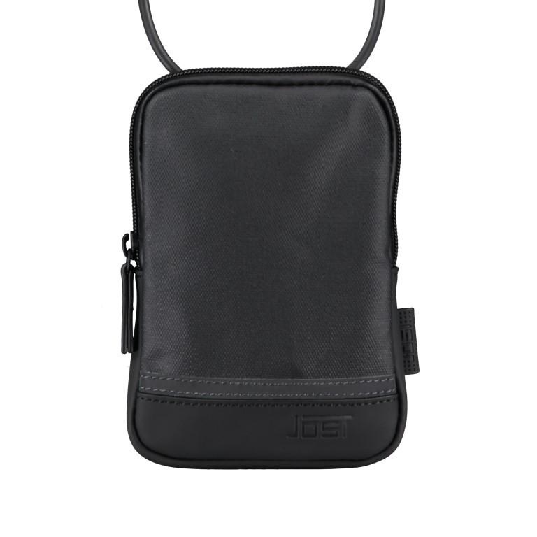 Handytasche Billund Pouch Black, Farbe: schwarz, Marke: Jost, EAN: 4025307771473, Abmessungen in cm: 12x18x2.5, Bild 1 von 6