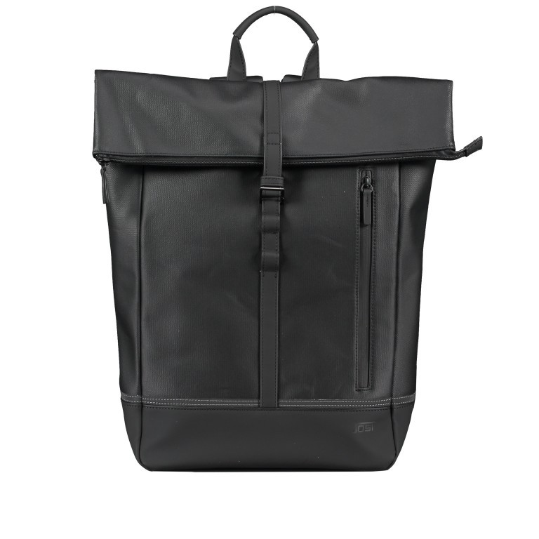 Rucksack Billund Courier Backpack Black, Farbe: schwarz, Marke: Jost, EAN: 4025307771497, Abmessungen in cm: 41x46x12, Bild 1 von 7