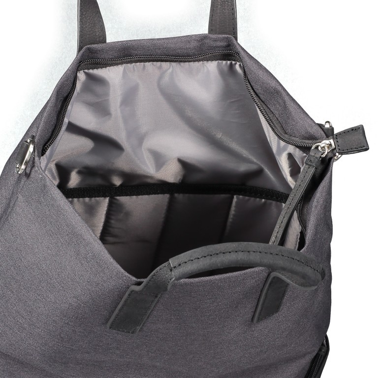 Rucksack Bergen X-Change S Dark Grey, Farbe: grau, Marke: Jost, EAN: 4025307771244, Abmessungen in cm: 29x38x11, Bild 12 von 12