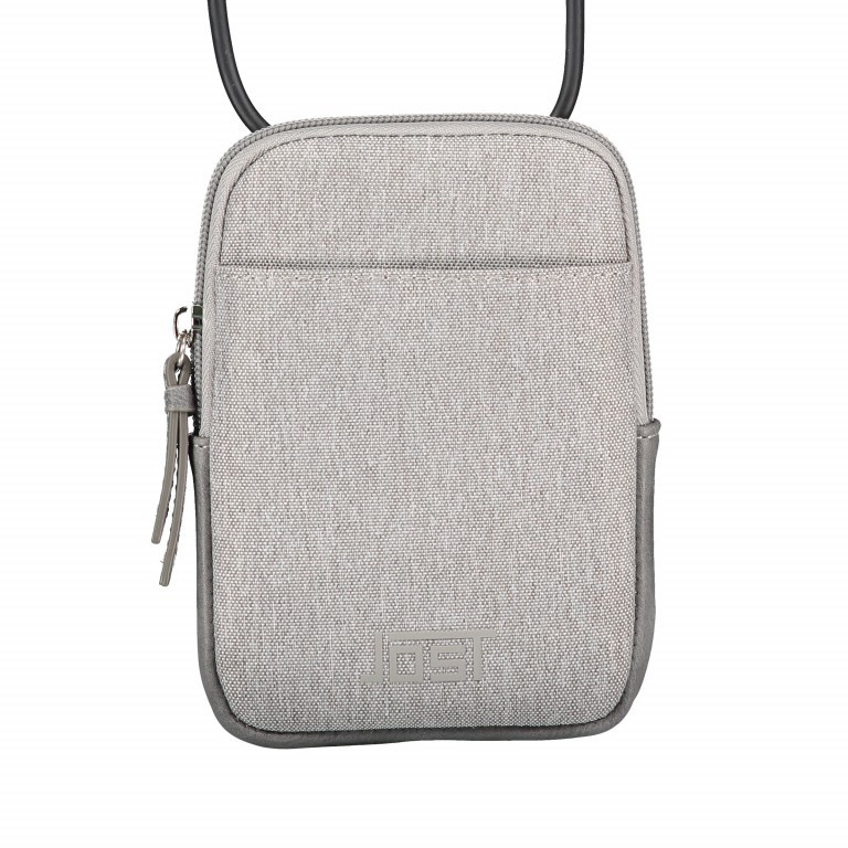 Handytasche Bergen Light Grey, Farbe: grau, Marke: Jost, EAN: 4025307767391, Abmessungen in cm: 12.5x17x2.5, Bild 1 von 6