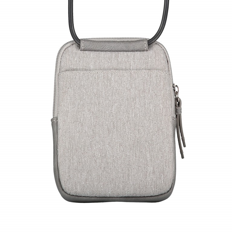 Handytasche Bergen Light Grey, Farbe: grau, Marke: Jost, EAN: 4025307767391, Abmessungen in cm: 12.5x17x2.5, Bild 3 von 6