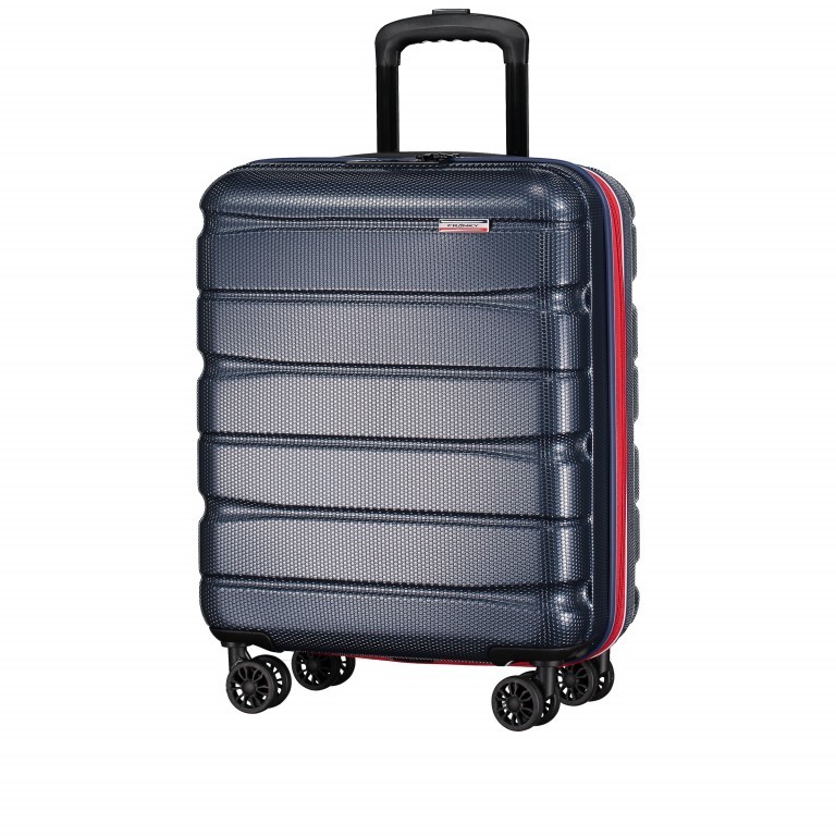 Koffer ABS13 53 cm Blue, Farbe: blau/petrol, Marke: Franky, EAN: 4251672746734, Abmessungen in cm: 40x53x20, Bild 2 von 6