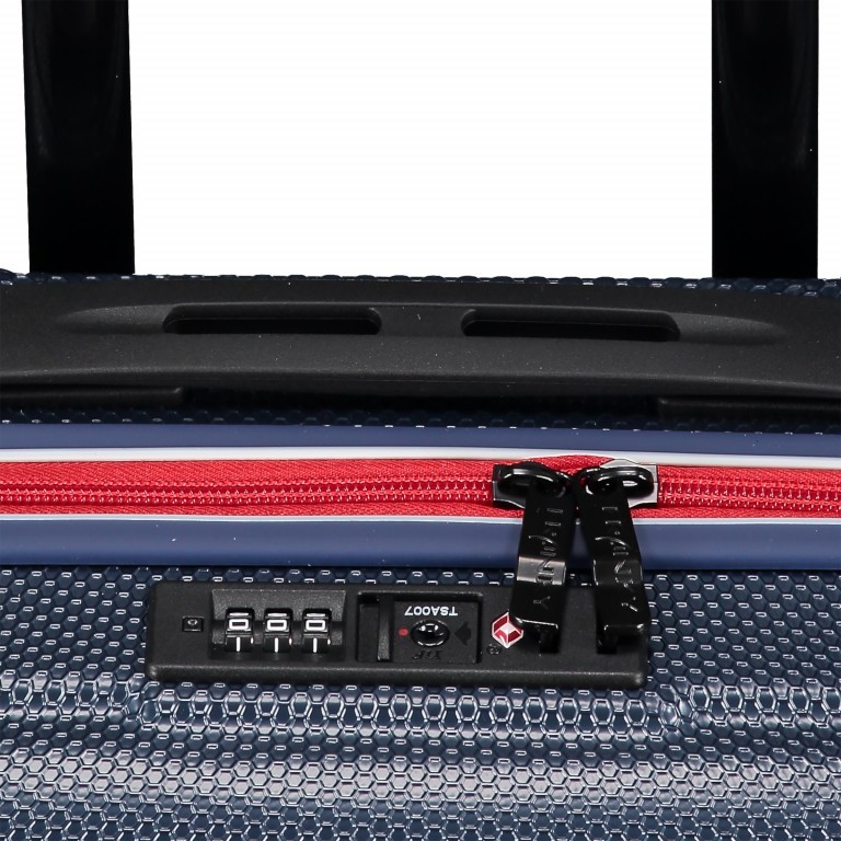 Koffer ABS13 53 cm Blue, Farbe: blau/petrol, Marke: Franky, EAN: 4251672746734, Abmessungen in cm: 40x53x20, Bild 6 von 6