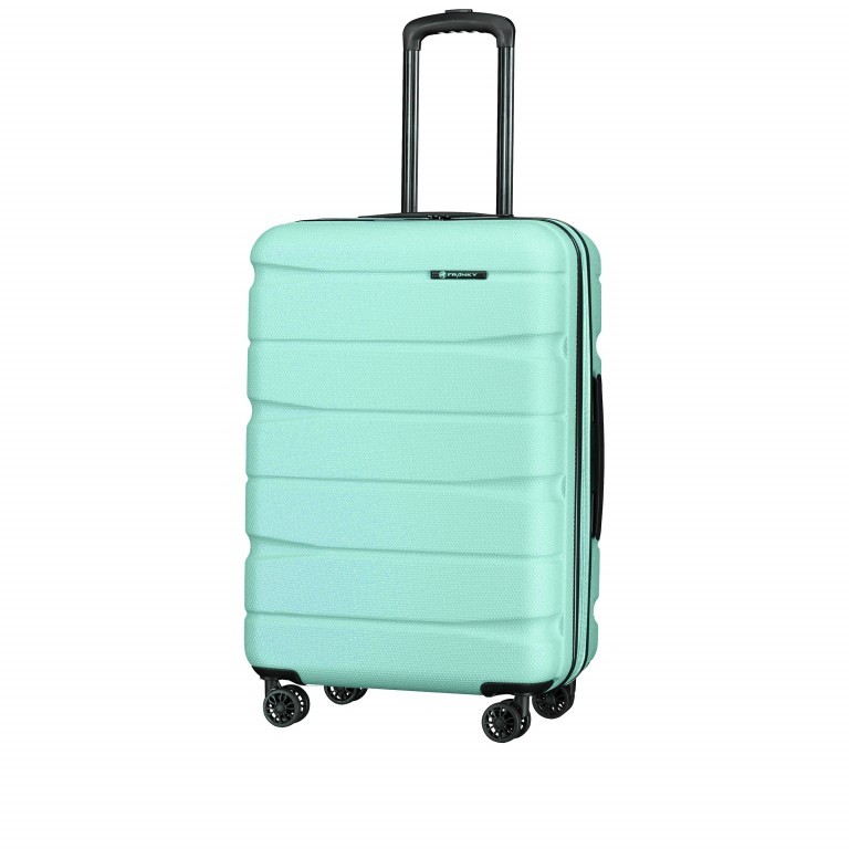 Koffer ABS13 66 cm Mint, Farbe: grün/oliv, Marke: Franky, EAN: 4251672746680, Abmessungen in cm: 44.5x66x28, Bild 2 von 10