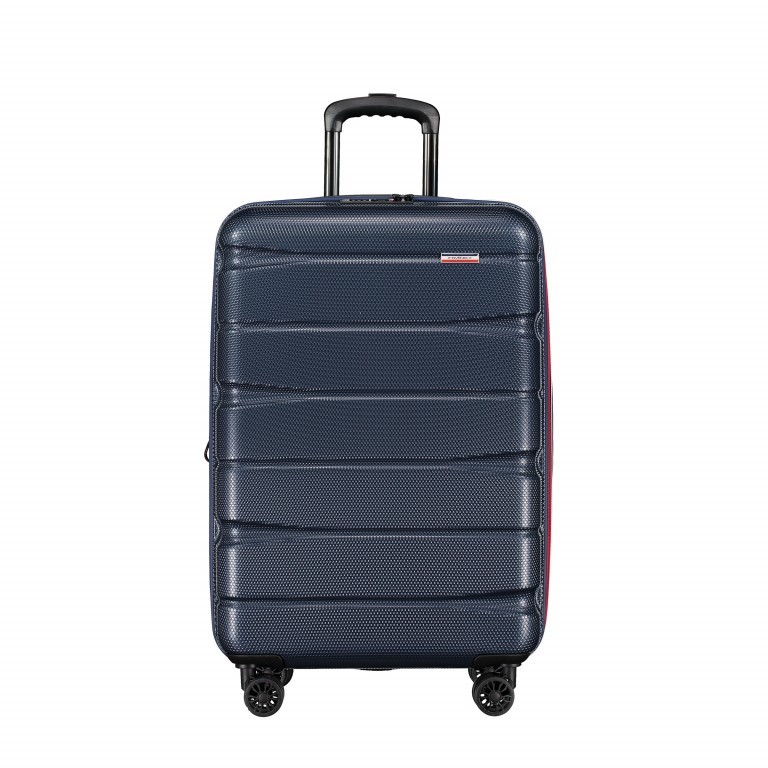 Koffer ABS13 66 cm Blue, Farbe: blau/petrol, Marke: Franky, EAN: 4251672746741, Abmessungen in cm: 44.5x66x28, Bild 1 von 7
