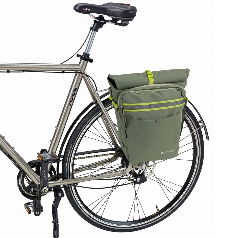 Fahrradtasche ExCycling Back Cedar Wood, Farbe: grün/oliv, Marke: Vaude, EAN: 4052285592738, Abmessungen in cm: 37x48x26, Bild 3 von 4