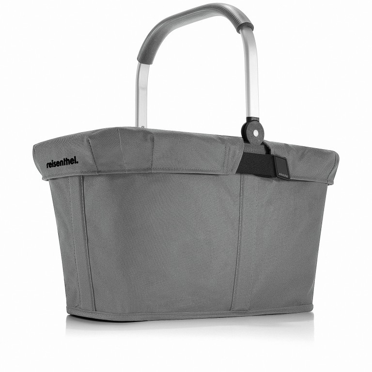 Abdeckung für Einkaufskorb Carrybag Cover Reflective, Farbe: grau, Marke: Reisenthel, Abmessungen in cm: 48.5x6.5x28.5, Bild 2 von 2