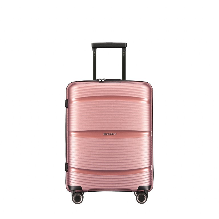 Koffer PP11 55 cm Rose Gold, Farbe: rosa/pink, Marke: Franky, EAN: 4251672747649, Abmessungen in cm: 39.5x55x20, Bild 1 von 10