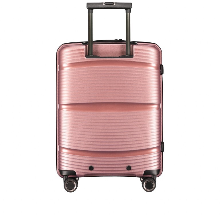 Koffer PP11 55 cm Rose Gold, Farbe: rosa/pink, Marke: Franky, EAN: 4251672747649, Abmessungen in cm: 39.5x55x20, Bild 5 von 10