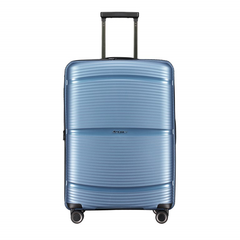 Koffer PP11 66 cm Ice Blue, Farbe: blau/petrol, Marke: Franky, EAN: 4251672738739, Abmessungen in cm: 45.5x66x26, Bild 1 von 10