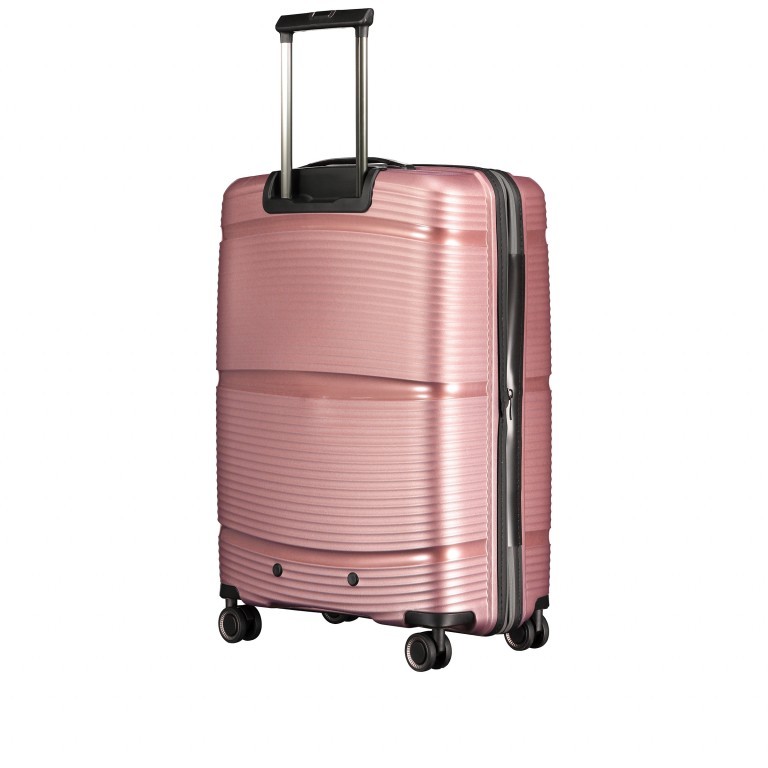 Koffer PP11 66 cm Rose Gold, Farbe: rosa/pink, Marke: Franky, EAN: 4251672747656, Abmessungen in cm: 45.5x66x26, Bild 7 von 10