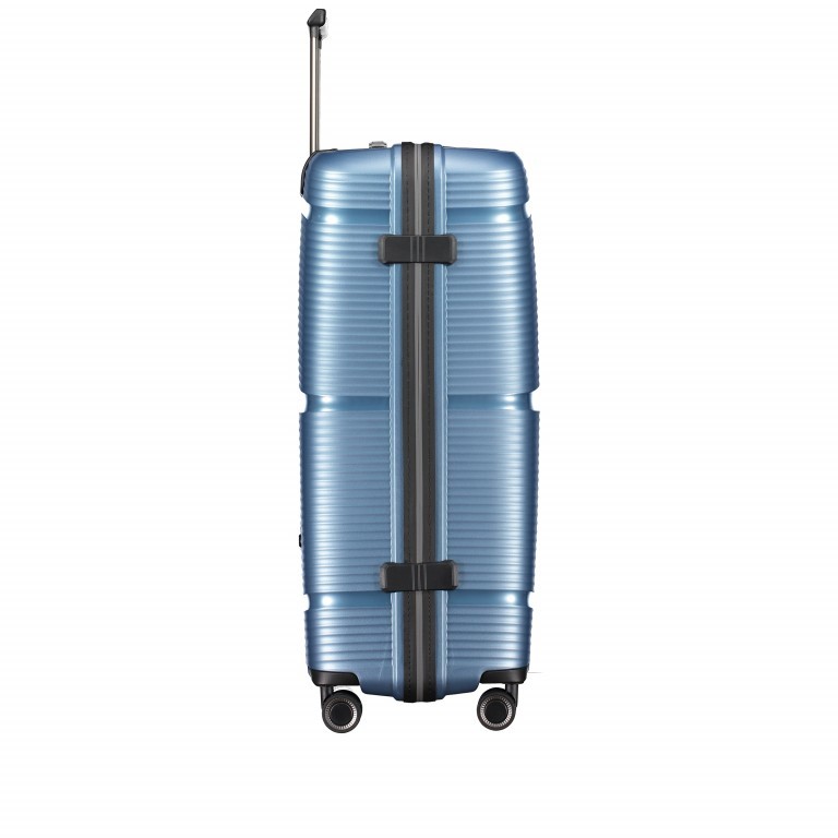 Koffer PP11 75 cm Ice Blue, Farbe: blau/petrol, Marke: Franky, EAN: 4251672738746, Abmessungen in cm: 52x75x31, Bild 4 von 8