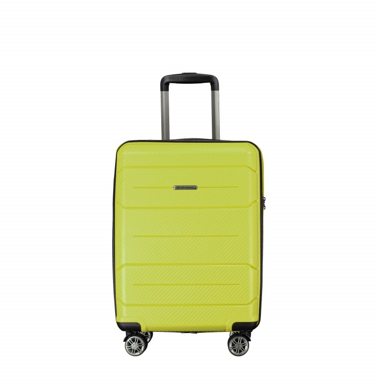 Koffer PP19 55 cm Lime Green, Farbe: grün/oliv, Marke: Franky, EAN: 4251672746321, Abmessungen in cm: 37x55x20, Bild 1 von 9