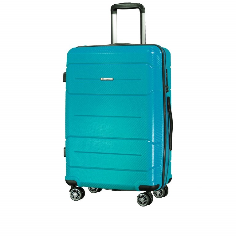 Koffer PP19 65 cm Ocean, Farbe: blau/petrol, Marke: Franky, EAN: 4251672746291, Bild 2 von 9