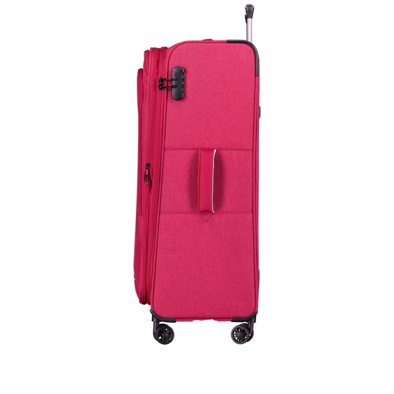 Koffer T22S 79 cm Bordeaux Two Tone, Farbe: rot/weinrot, Marke: Franky, EAN: 4251672745515, Abmessungen in cm: 48x79x31, Bild 3 von 7