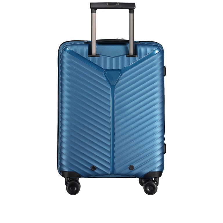 Koffer PP13 55 cm Green Metallic, Farbe: blau/petrol, Marke: Franky, EAN: 4251672746147, Abmessungen in cm: 39x55x21, Bild 5 von 10