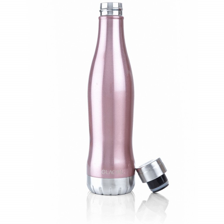 Trinkflasche Größe 600 ml Pink Diamond, Farbe: rosa/pink, Marke: Glacial Bottle, EAN: 7340144806285, Bild 1 von 2