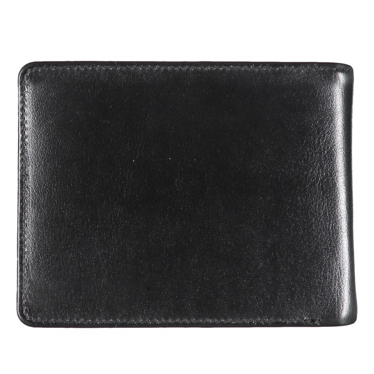 Geldbörse Alba 004 Schwarz, Farbe: schwarz, Marke: Flanigan, EAN: 4035486094003, Abmessungen in cm: 12x9.5x2, Bild 3 von 6