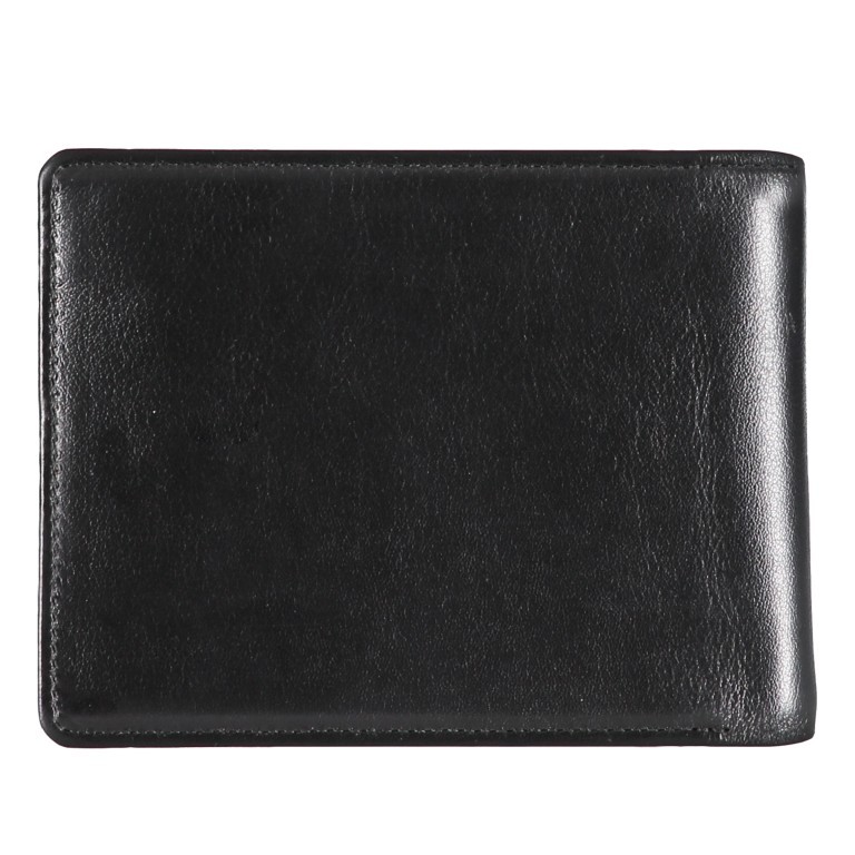 Geldbörse Alba 012 Schwarz, Farbe: schwarz, Marke: Flanigan, EAN: 4035486094164, Abmessungen in cm: 11.5x9.5x2, Bild 3 von 4