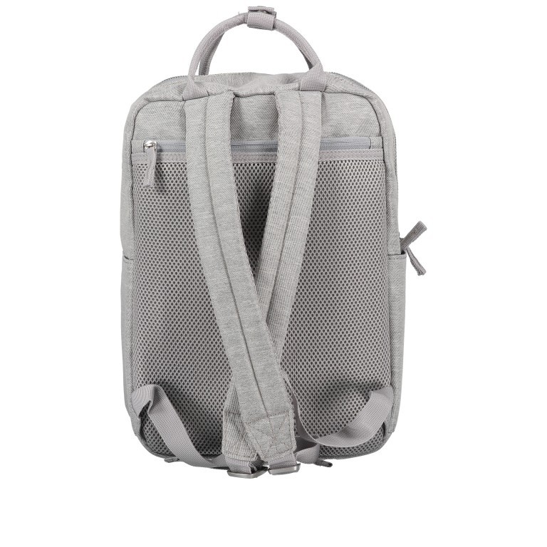 Rucksack RS37 Light Grey, Farbe: grau, Marke: Franky, EAN: 4251672746925, Abmessungen in cm: 25x36x11, Bild 3 von 8