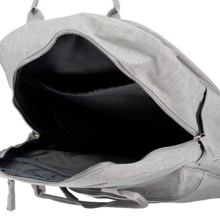 Rucksack RS37 Light Grey, Farbe: grau, Marke: Franky, EAN: 4251672746925, Abmessungen in cm: 25x36x11, Bild 6 von 8