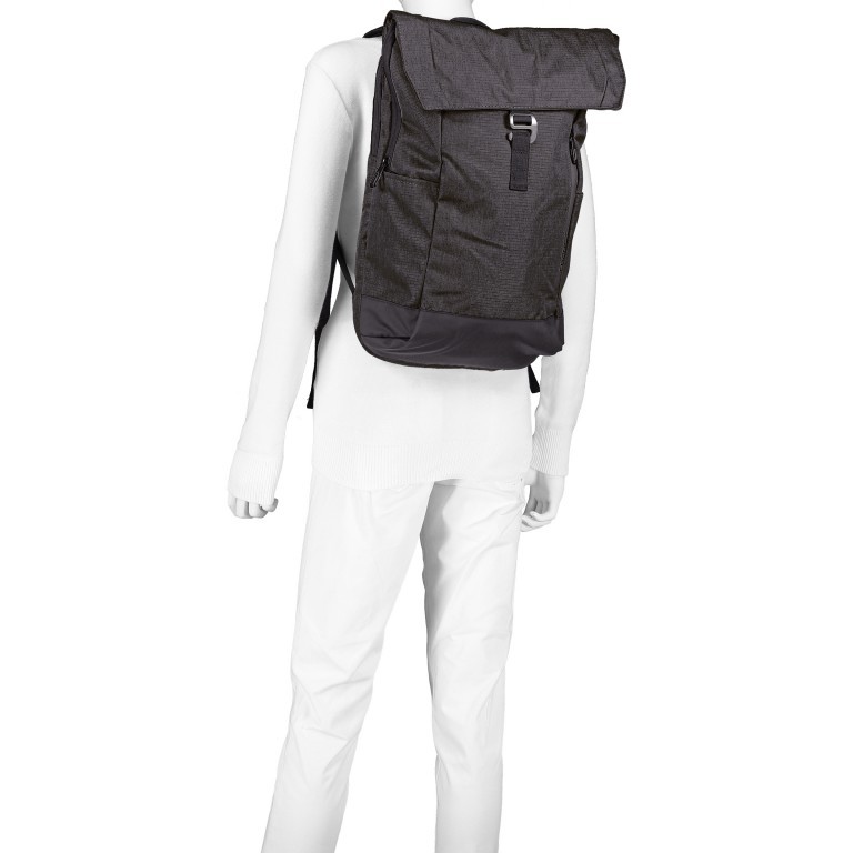 Rucksack RS54 Anthra Black, Farbe: anthrazit, Marke: Franky, EAN: 4251672747007, Abmessungen in cm: 29x50x12, Bild 4 von 9