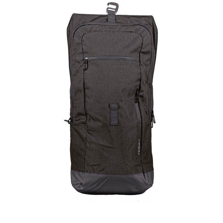 Rucksack RS54 Anthra Black, Farbe: anthrazit, Marke: Franky, EAN: 4251672747007, Abmessungen in cm: 29x50x12, Bild 8 von 9
