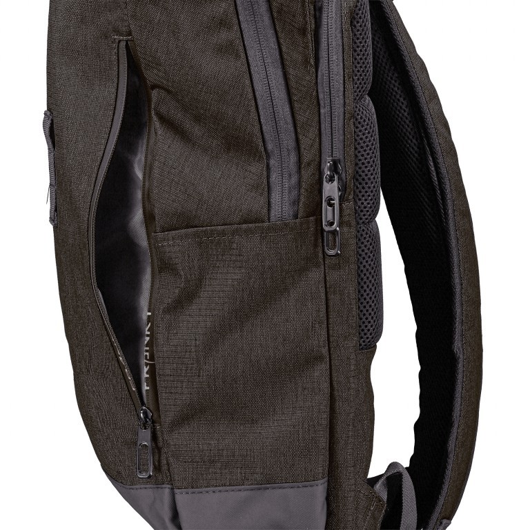 Rucksack RS54 Anthra Black, Farbe: anthrazit, Marke: Franky, EAN: 4251672747007, Abmessungen in cm: 29x50x12, Bild 9 von 9