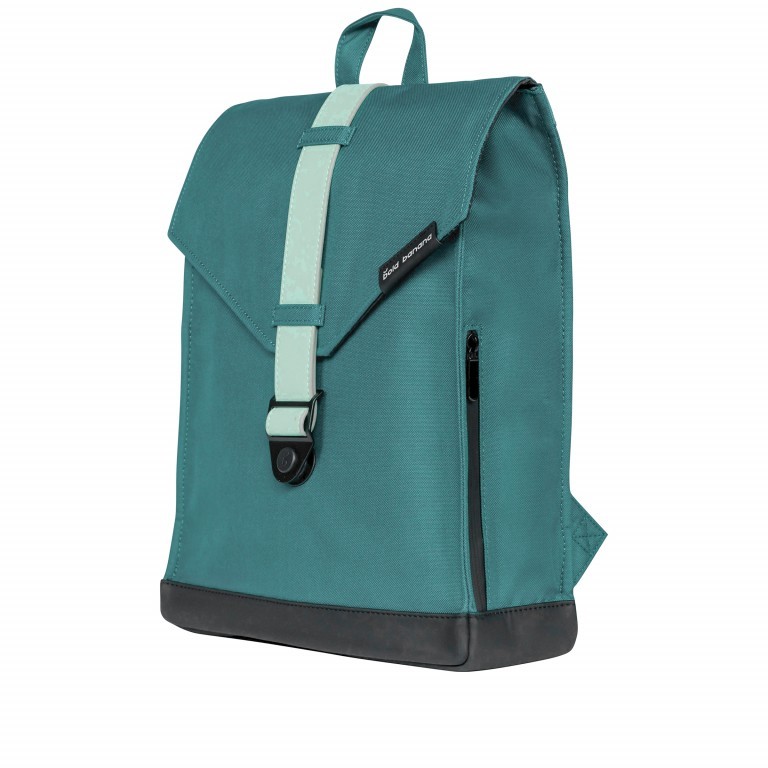 Rucksack AS02 mehrfarbig mit Laptopfach 15,6 Zoll Petrol Peppermint, Farbe: blau/petrol, Marke: Bold Banana, EAN: 8719874694872, Abmessungen in cm: 31x40x12, Bild 2 von 6