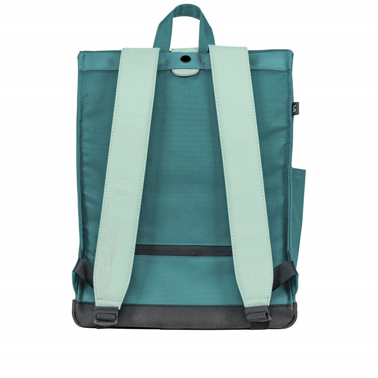 Rucksack AS02 mehrfarbig mit Laptopfach 15,6 Zoll Petrol Peppermint, Farbe: blau/petrol, Marke: Bold Banana, EAN: 8719874694872, Abmessungen in cm: 31x40x12, Bild 3 von 6