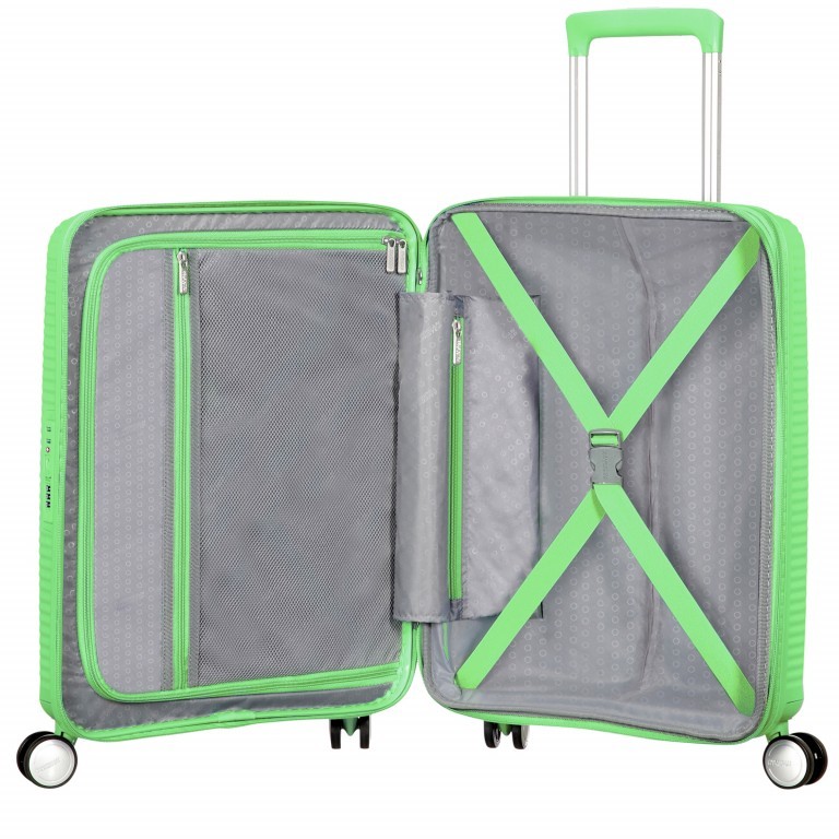 Trolley Soundbox 55 cm Spring Green, Farbe: grün/oliv, Marke: American Tourister, EAN: 5400520056900, Abmessungen in cm: 40x55x20, Bild 3 von 9