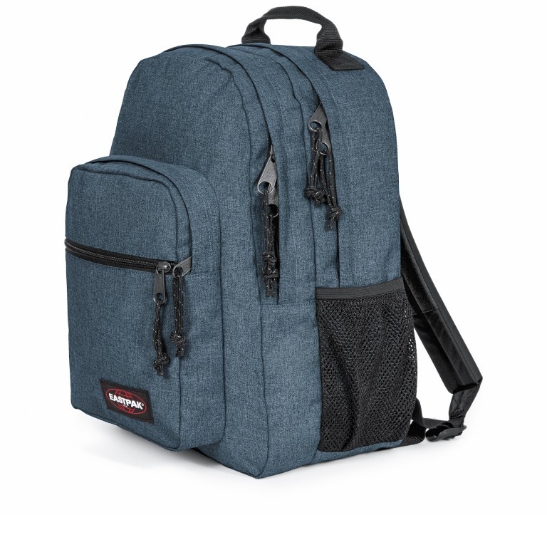 Rucksack Morius Triple Denim, Farbe: blau/petrol, Marke: Eastpak, EAN: 5400879257881, Abmessungen in cm: 32x43x26, Bild 2 von 6