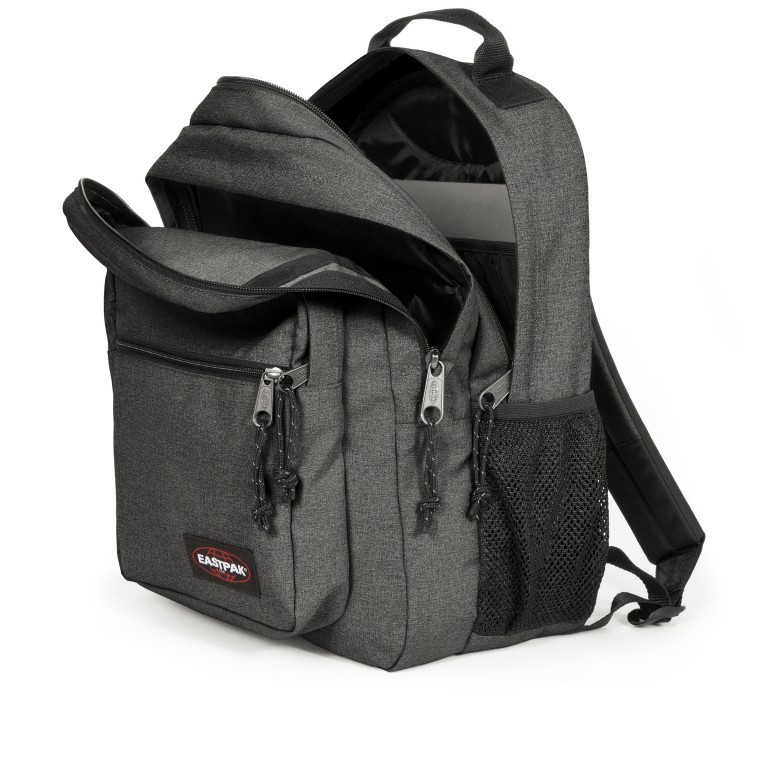 Rucksack Morius Black Denim, Farbe: anthrazit, Marke: Eastpak, EAN: 5400879257904, Abmessungen in cm: 32x43x26, Bild 4 von 6