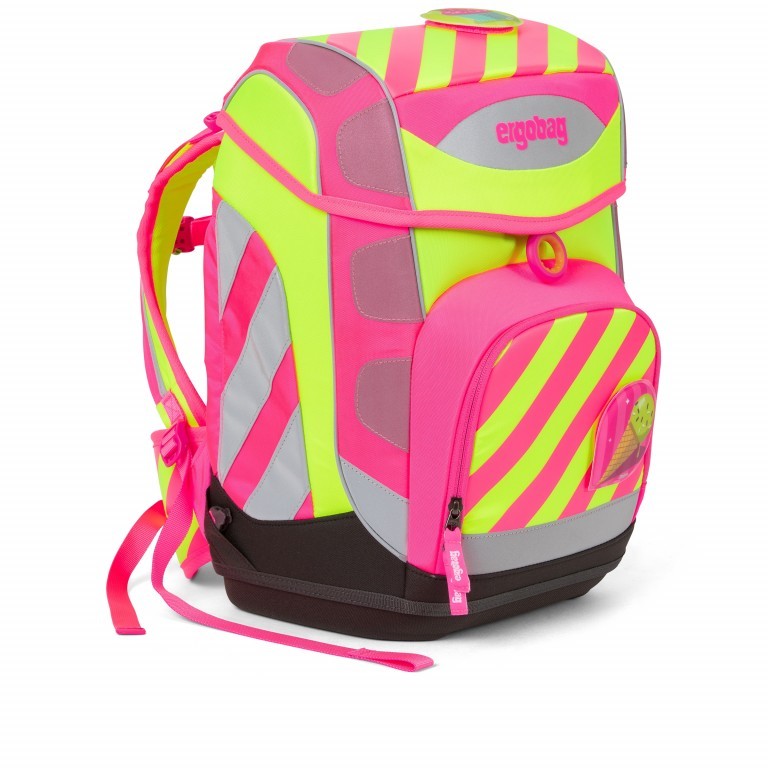Schulranzen Cubo Neo Special Edition Set 5-teilig StrahleBär, Farbe: rosa/pink, Marke: Ergobag, EAN: 4057081051489, Abmessungen in cm: 25x40x20, Bild 3 von 8
