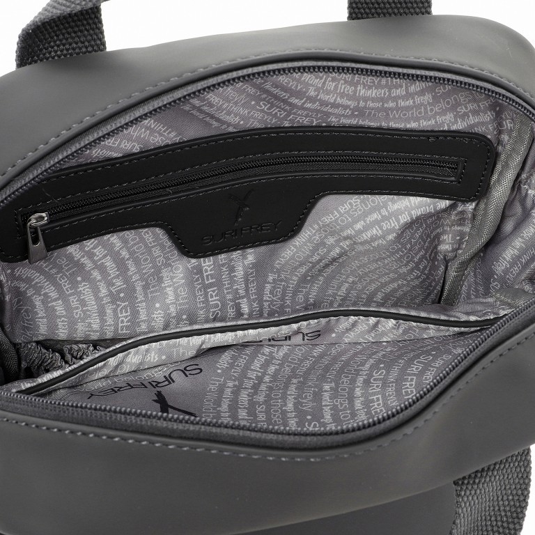 Rucksack Jessy 18004 Grey, Farbe: grau, Marke: Suri Frey, EAN: 4056185125300, Abmessungen in cm: 24x30x10, Bild 6 von 6