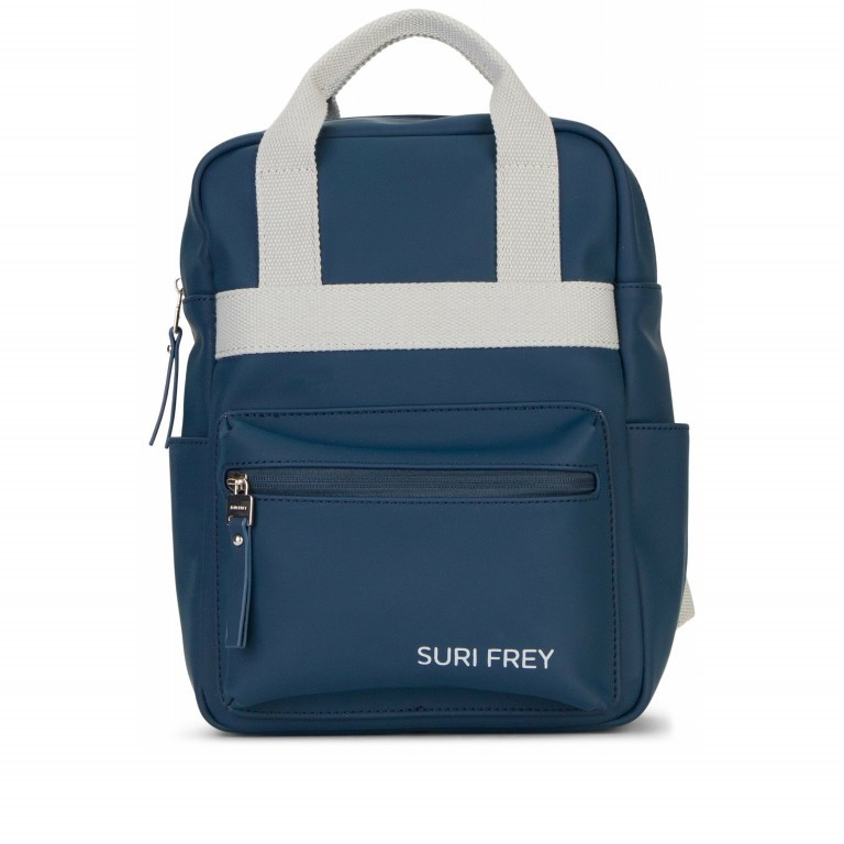 Rucksack Jessy 18004 Blue, Farbe: blau/petrol, Marke: Suri Frey, EAN: 4056185114663, Abmessungen in cm: 24x30x10, Bild 1 von 6
