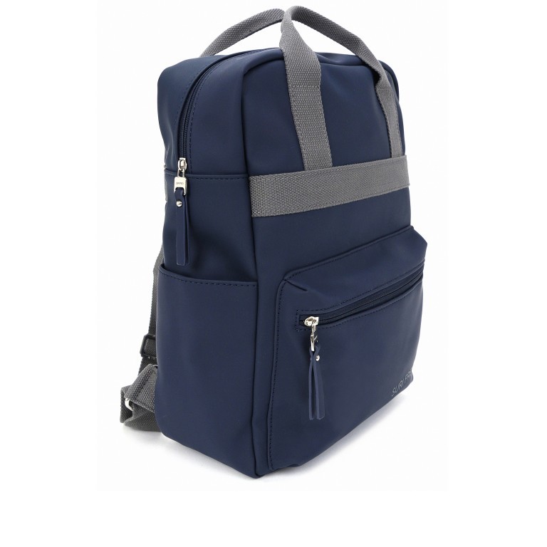 Rucksack Jessy 18005 Dark Blue, Farbe: blau/petrol, Marke: Suri Frey, EAN: 4056185125324, Abmessungen in cm: 26x35x11, Bild 2 von 5