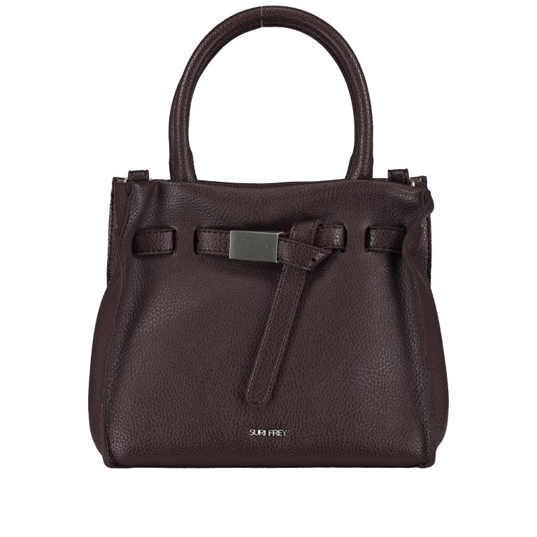 Handtasche Sindy 12580 Brown, Farbe: braun, Marke: Suri Frey, EAN: 4056185126871, Abmessungen in cm: 25x22x11, Bild 1 von 6