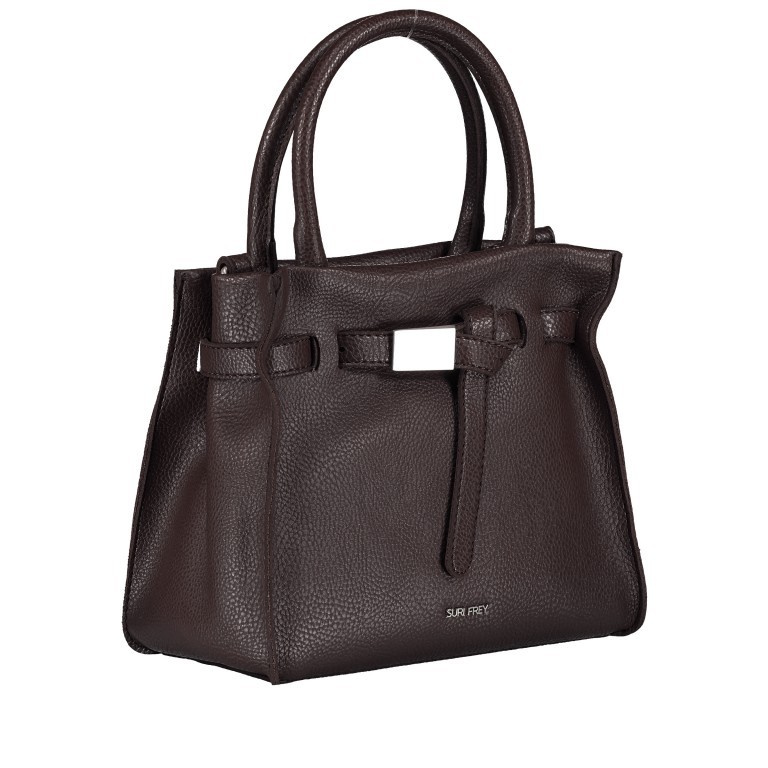 Handtasche Sindy 12580 Brown, Farbe: braun, Marke: Suri Frey, EAN: 4056185126871, Abmessungen in cm: 25x22x11, Bild 2 von 6