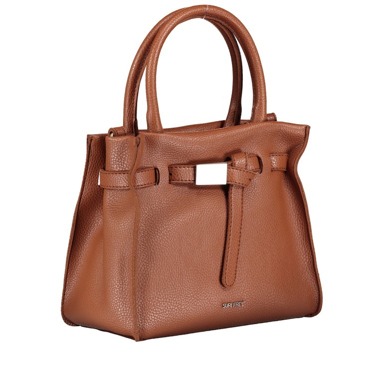 Handtasche Sindy 12580 Cognac, Farbe: cognac, Marke: Suri Frey, EAN: 4056185126901, Abmessungen in cm: 25x22x11, Bild 2 von 6