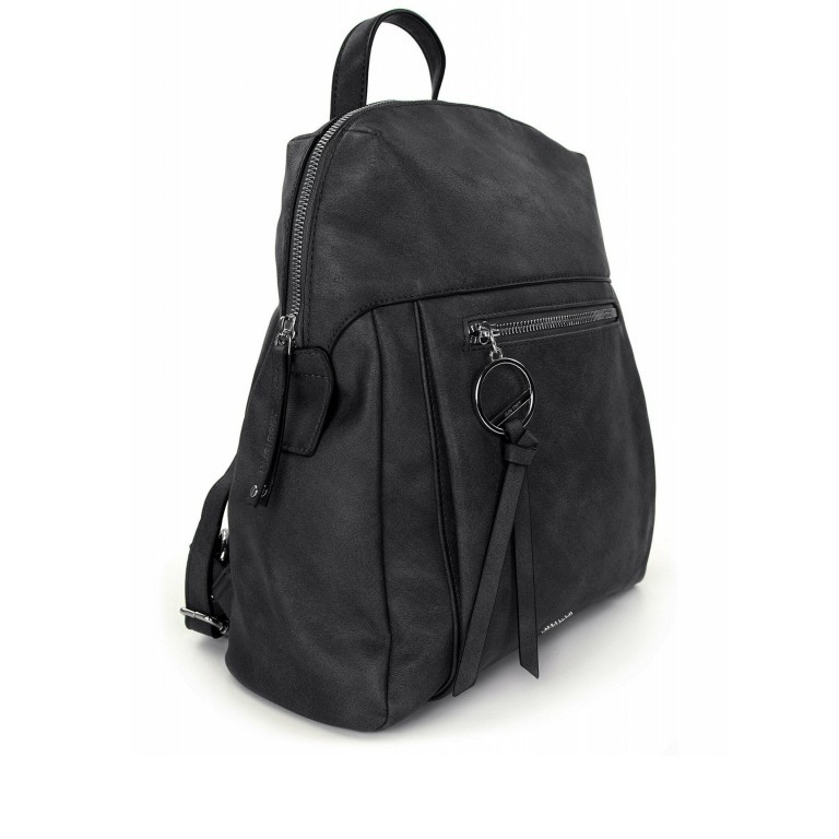 Rucksack Luzy 12314 Black, Farbe: schwarz, Marke: Suri Frey, EAN: 4056185124983, Abmessungen in cm: 27x30x13, Bild 2 von 8