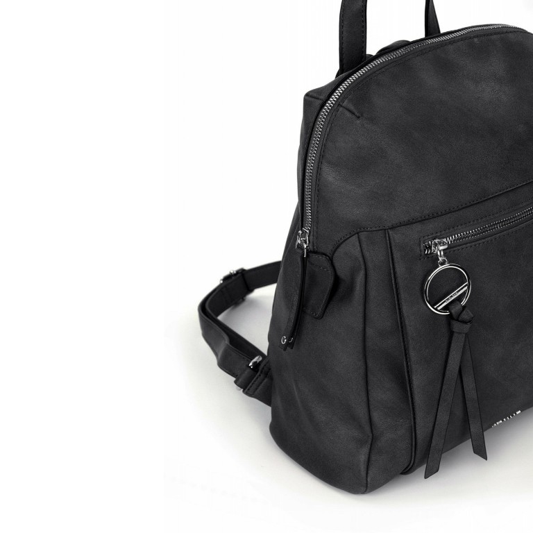 Rucksack Luzy 12314 Black, Farbe: schwarz, Marke: Suri Frey, EAN: 4056185124983, Abmessungen in cm: 27x30x13, Bild 6 von 8