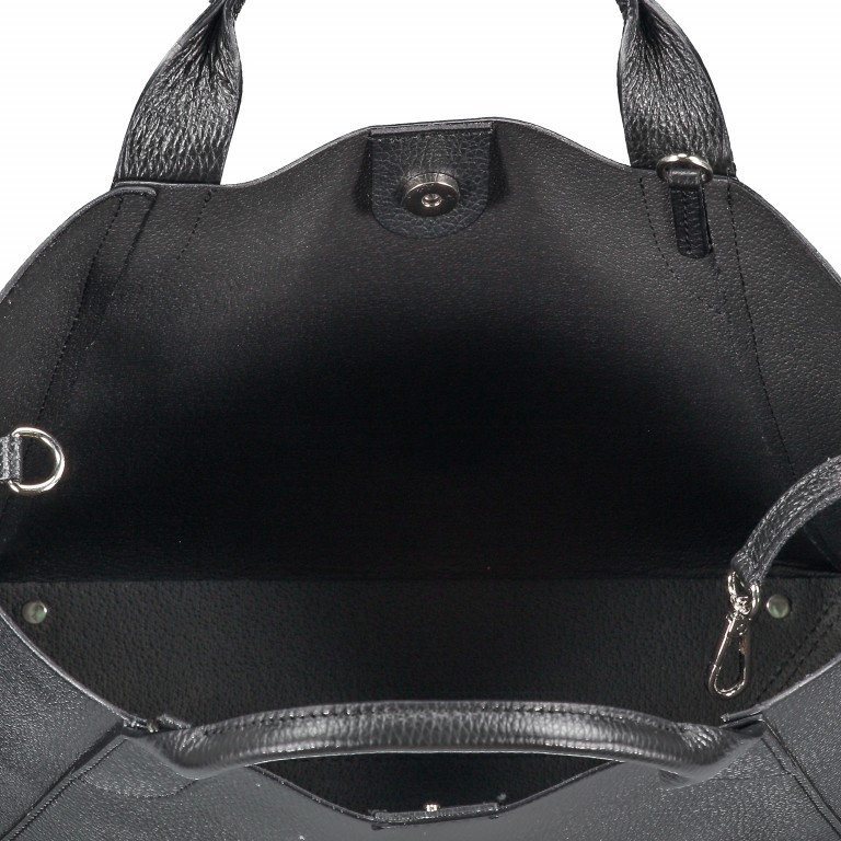 Handtasche Cognac, Farbe: cognac, Marke: Hausfelder Manufaktur, EAN: 4065646004023, Abmessungen in cm: 32x27x12, Bild 7 von 11