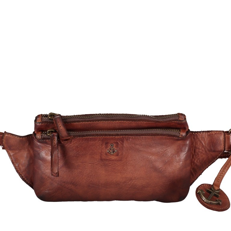 Gürteltasche Anchor-Love Linus B3.0025 Charming Cognac, Farbe: cognac, Marke: Harbour 2nd, EAN: 4046478045538, Abmessungen in cm: 22x13.5x2, Bild 1 von 6