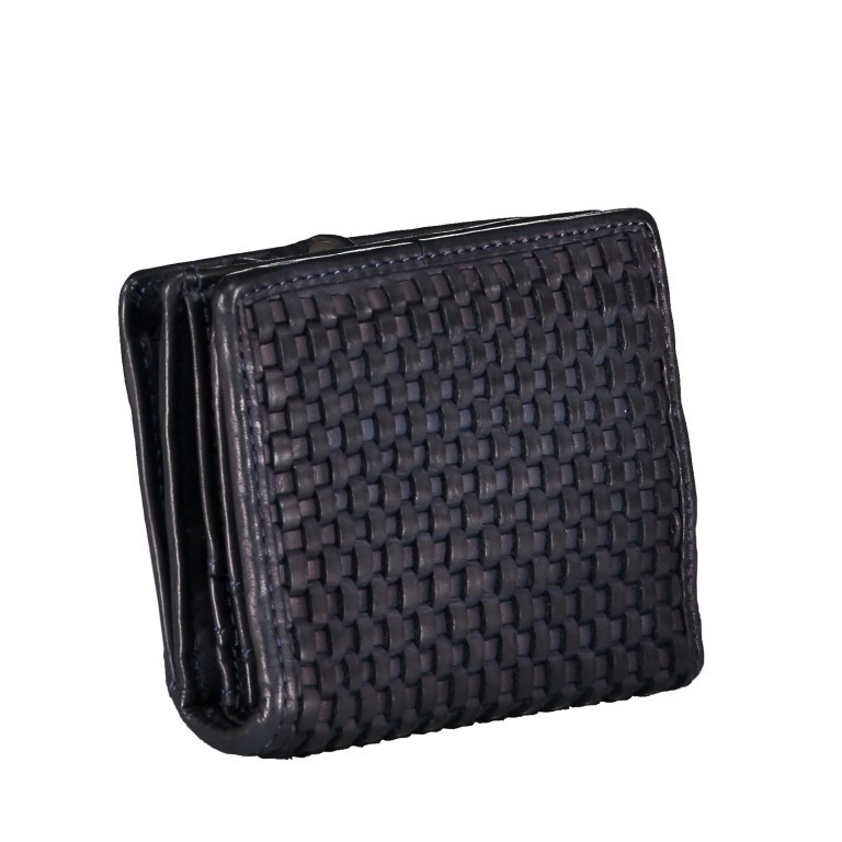 Geldbörse Soft-Weaving Harriet B3.2227 Midnight Navy, Farbe: blau/petrol, Marke: Harbour 2nd, EAN: 4046478048157, Abmessungen in cm: 10.5x8.5x3, Bild 2 von 6