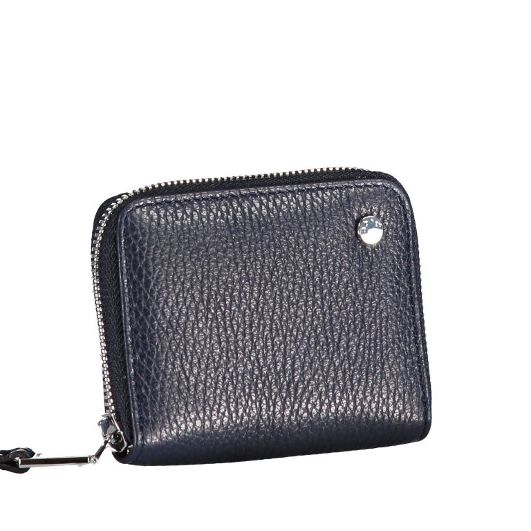 Geldbörse Adria Blue, Farbe: blau/petrol, Marke: Abro, EAN: 4061724066150, Abmessungen in cm: 8x11x1, Bild 2 von 3
